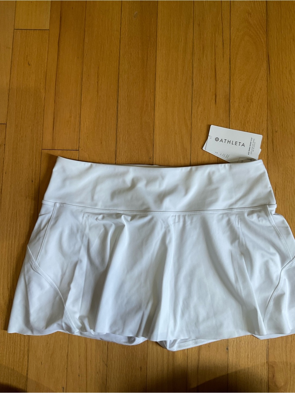 NWT Athleta White Ace Skort